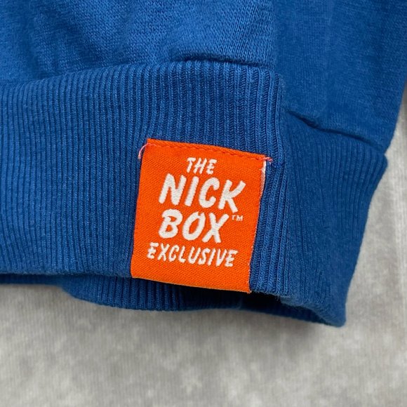 Nickelodeon Nick Box Exclusive Nicktoons Bumper Monster Blue Sweatshirt XL - Picture 4 of 6